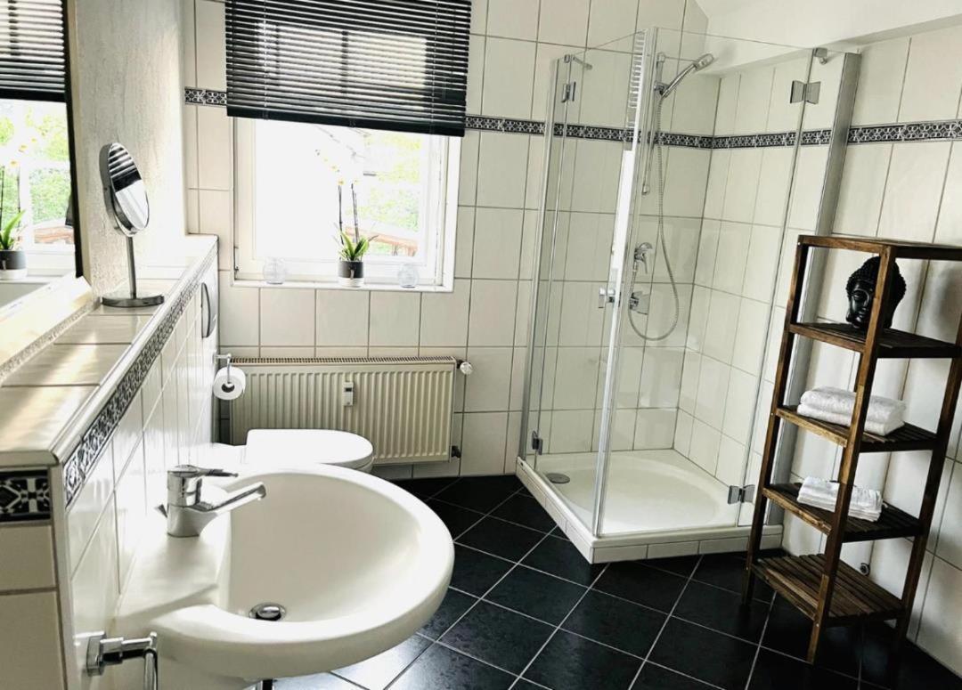 Modernes Ferienhaus Sauerblick Langsur Экстерьер фото